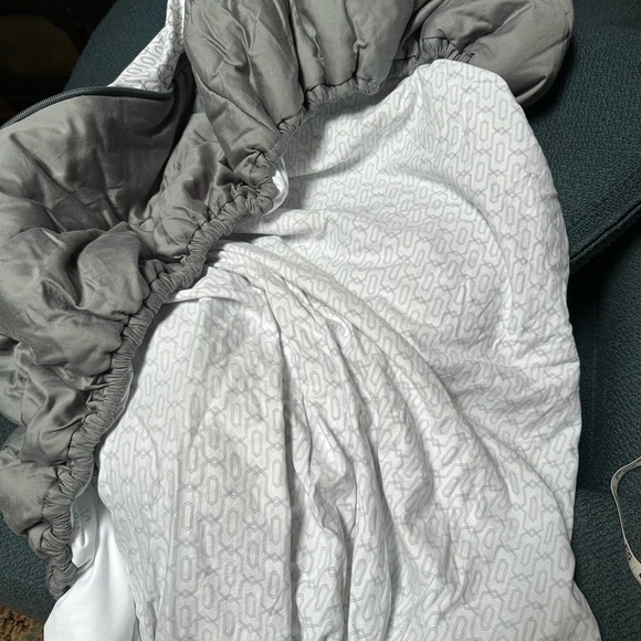 BEDDY’S Gray Queen All In One Bed In A Bag System Zipper Set Dorms RVS Bunks EUC - Picture 7 of 16